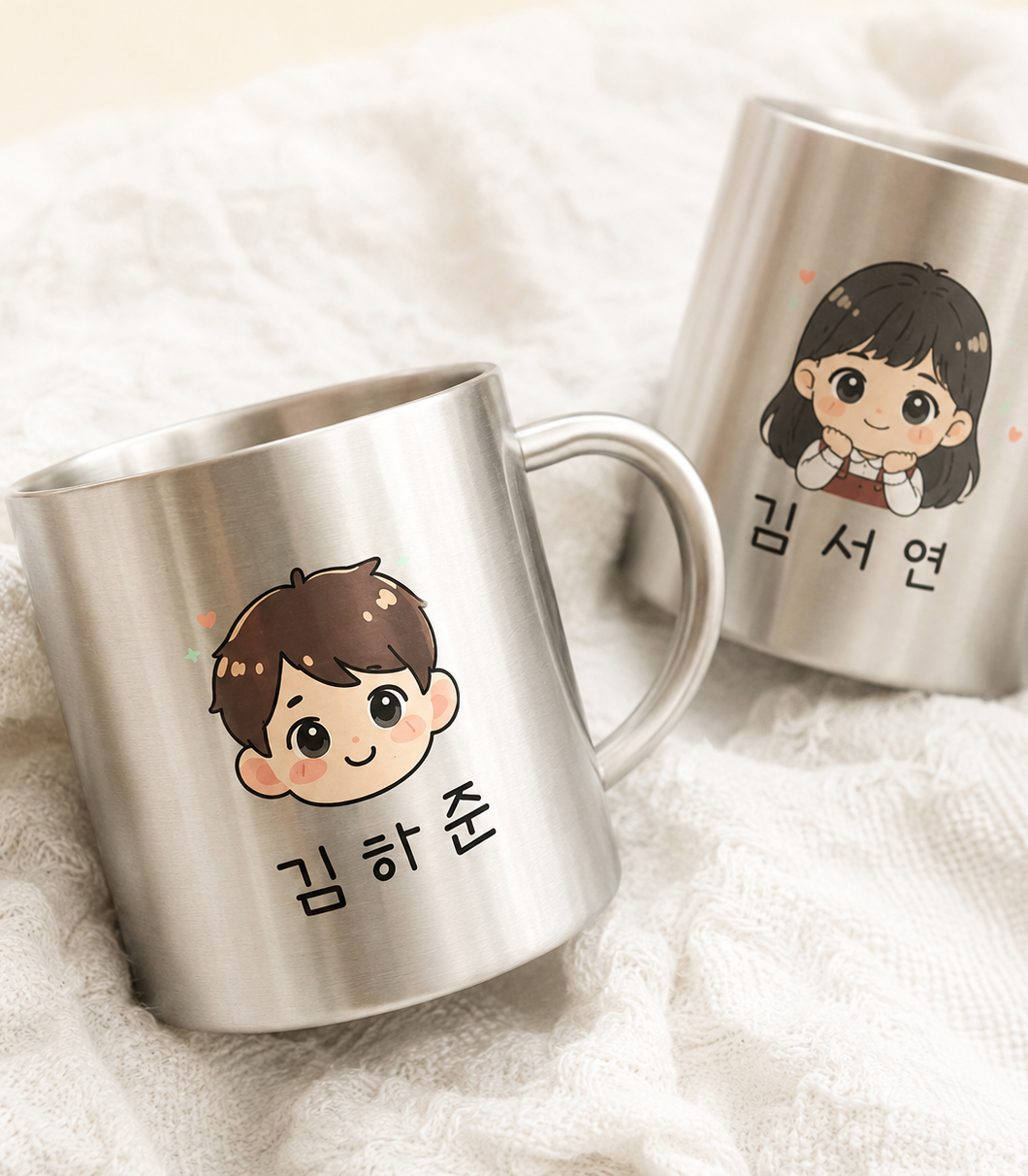 아이 캐릭터 양치컵